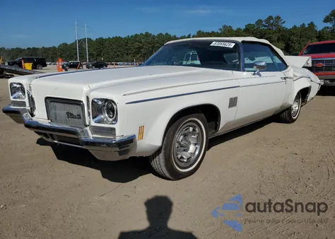 1972 Oldsmobile Delta 88 z USA, uszkodzony, nr VIN 3N67H2M553758